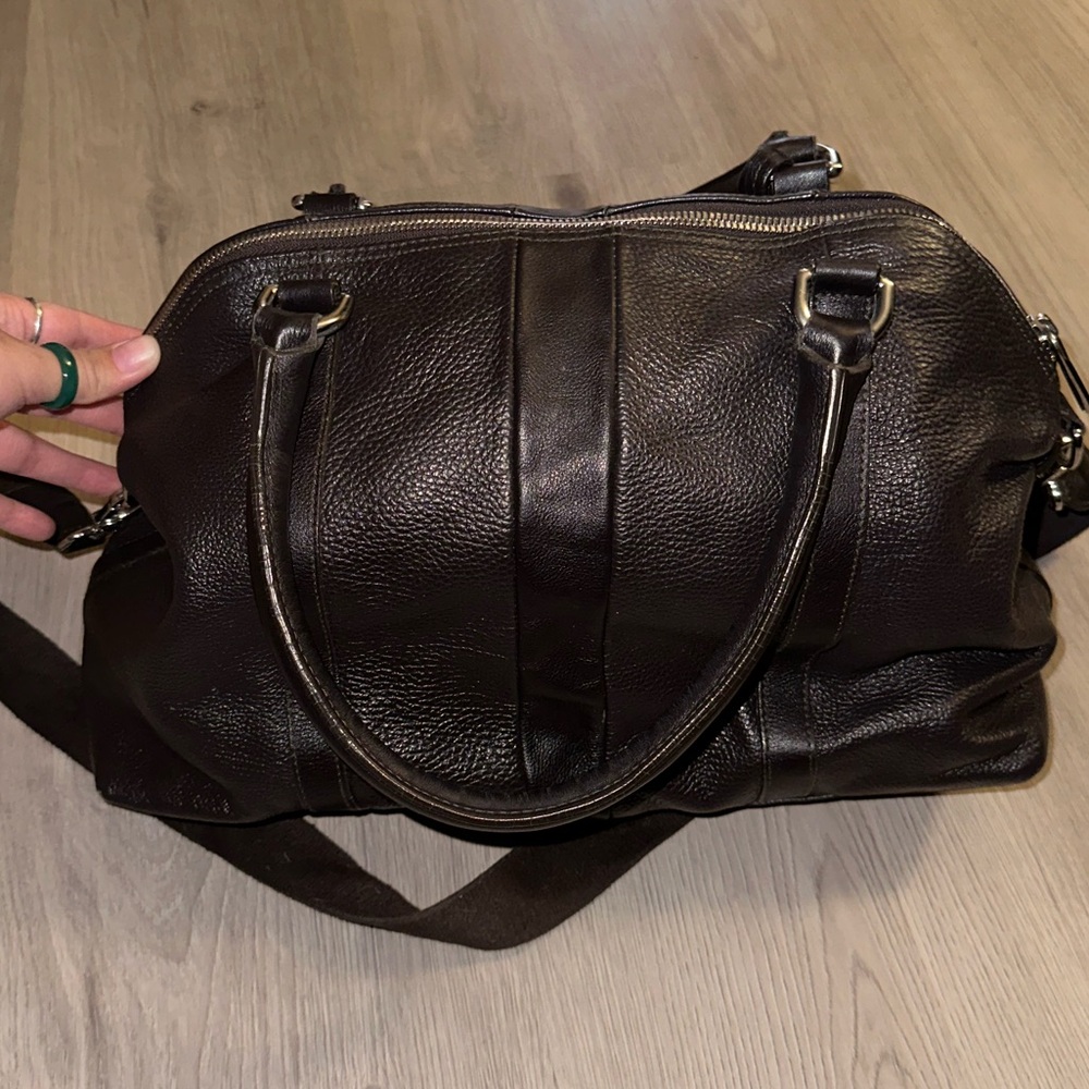 FURLA Brown Leather Doctor's Bag